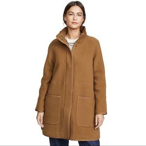 Madewell Wool Piped Cocoon Coat